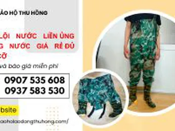 Yếm lội nước liền ủng chống nước giá rẻ đủ kích cỡ