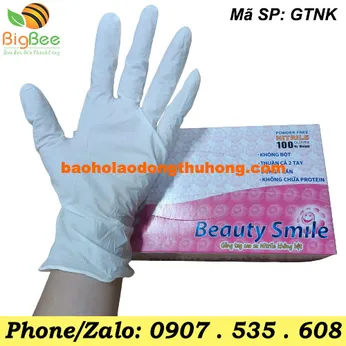 GĂNG TAY Y TẾ NHA KHOA BEAUTY SMILE