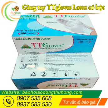 GĂNG TAY Y TẾ TT GLOVES CÓ BỘT