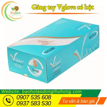 GĂNG TAY Y TẾ VGLOVE CÓ BỘT