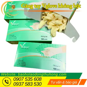 GĂNG TAY Y TẾ VGLOVE KHÔNG BỘT