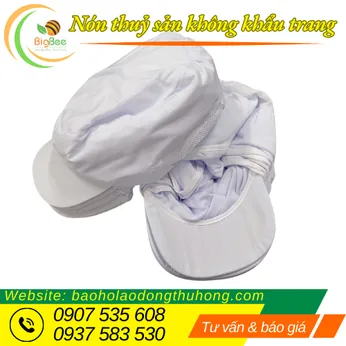 NÓN TRÙM ĐẦU THỦY SẢN KHÔNG KHẨU TRANG