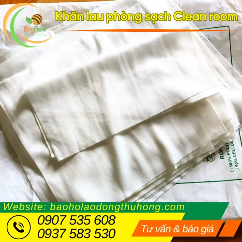 KHĂN LAU PHÒNG SẠCH CLEAN ROOM