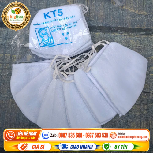 Trang bị khẩu trang bảo hộ KT5 cho kho xưởng Trang bị khẩu trang bảo hộ KT5 cho kho xưởng