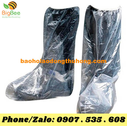 túi bọc giày đi mưa nilon 02