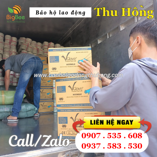 Tuyển đại lý, nhà phân phối găng tay Nitrile Vglove không bột màu xanh 03 Tuyển đại lý, nhà phân phối găng tay Nitrile Vglove không bột màu xanh 03