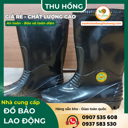 Ủng bảo hộ cao su đen Tân Quyền Phát Ủng bảo hộ cao su đen Tân Quyền Phát