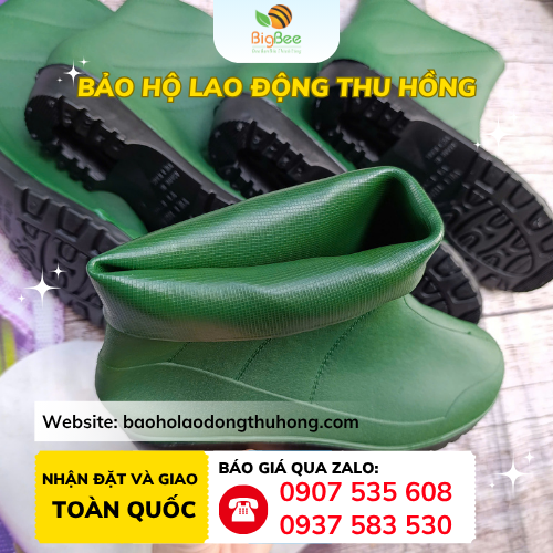 Ủng bảo hộ cổ thấp có lót trong thoải mái Ủng bảo hộ cổ thấp có lót trong thoải mái