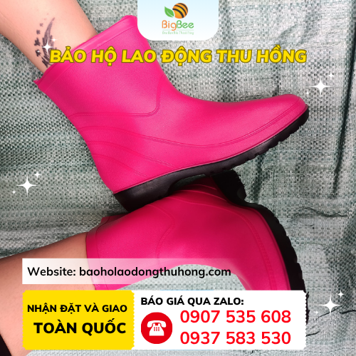 Ủng bảo hộ cổ thấp kiểu dáng năng động Ủng bảo hộ cổ thấp kiểu dáng năng động