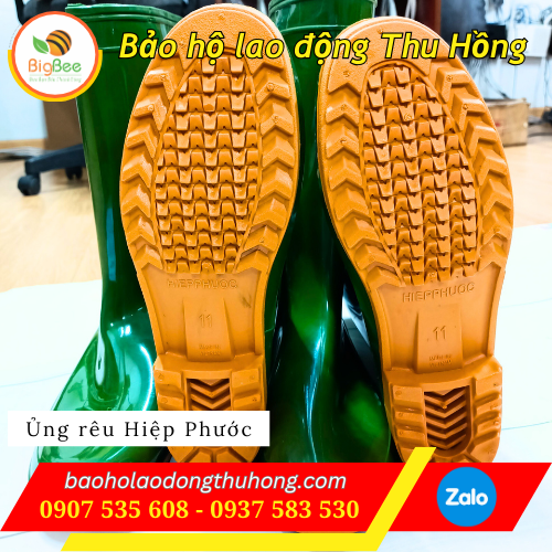 Ủng bảo hộ Hiệp Phước màu xanh rêu 02 Ủng bảo hộ Hiệp Phước màu xanh rêu 02