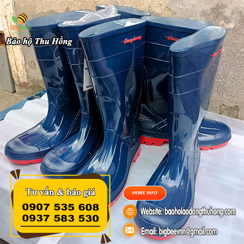 Ủng bảo hộ mũi thép Thuỳ Dương chống dập ngón