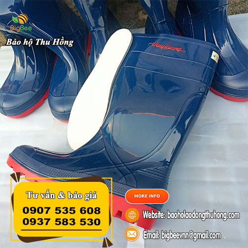 Ủng bảo hộ mũi thép Thuỳ Dương xanh dương Ủng bảo hộ mũi thép Thuỳ Dương xanh dương