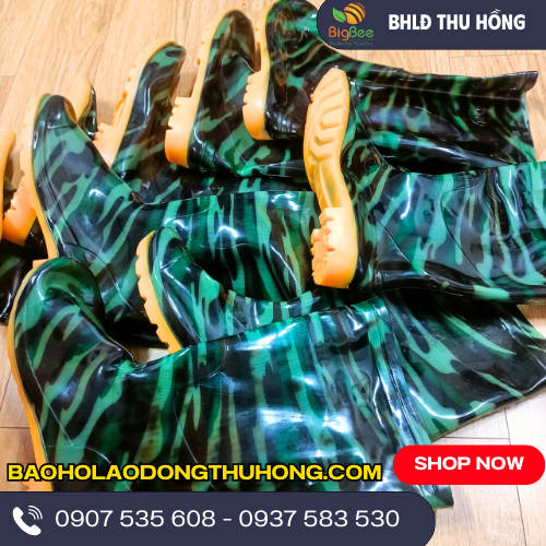 Ủng bảo hộ rằn ri đủ size 38 - 45 Ủng bảo hộ rằn ri đủ size 38 - 45