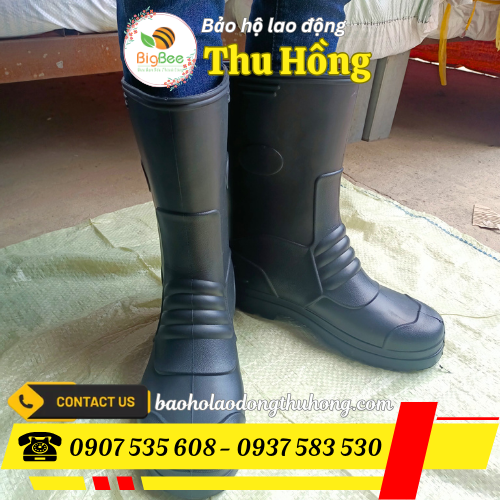 Ủng bảo hộ siêu nhẹ màu đen Ủng bảo hộ siêu nhẹ màu đen
