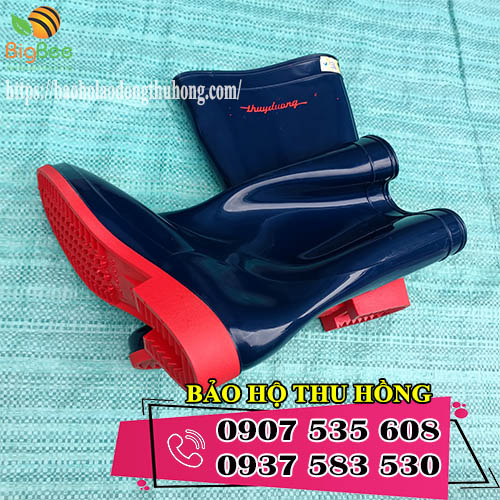 Ủng bảo hộ Thùy Dương xanh đậm