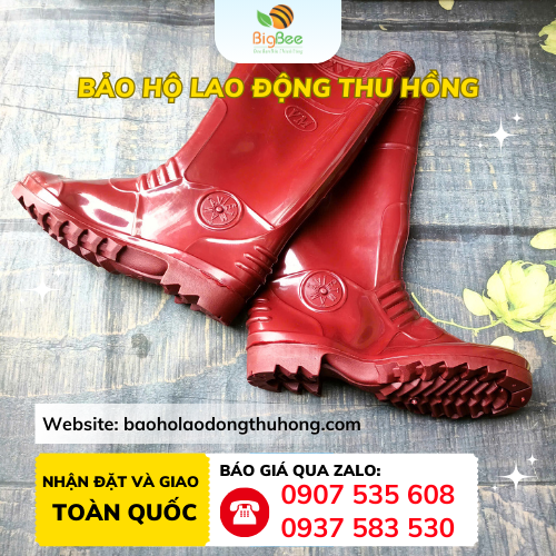 Ủng bảo hộ Việt Mã nhựa PVC siêu bền Ủng bảo hộ Việt Mã nhựa PVC siêu bền
