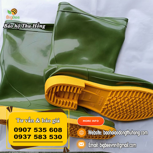 Ủng bảo hộ xanh rêu đi mưa làm vườn người lớn Ủng bảo hộ xanh rêu đi mưa làm vườn người lớn