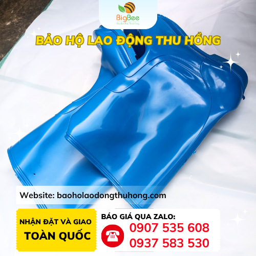 Ủng xanh TGP Ủng cao su chống nước TGP màu xanh chất lượng bền bỉ