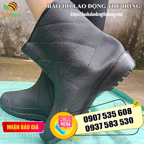 ủng cao su cổ ngắn lội nước nam nữ chất lượng cao ủng cao su cổ ngắn lội nước nam nữ chất lượng cao