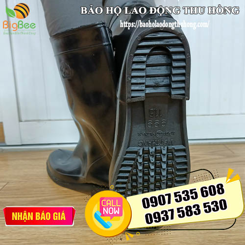 ủng cao su đen Việt Thắng chống thấm nước ủng cao su đen Việt Thắng chống thấm nước