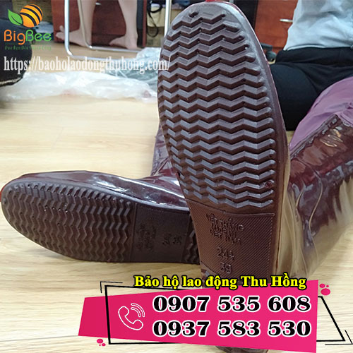 ủng cao su đi cấy 2 lớp chống thấm