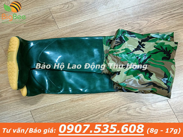 ủng cao su liền quần đủ size đa dạng cho nghề nông thủy sản