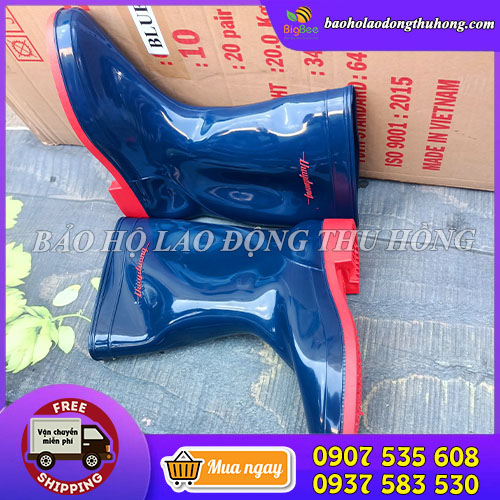 Ủng cao su Thuỳ Dương xanh dương size người lớn Ủng cao su Thuỳ Dương xanh dương size người lớn