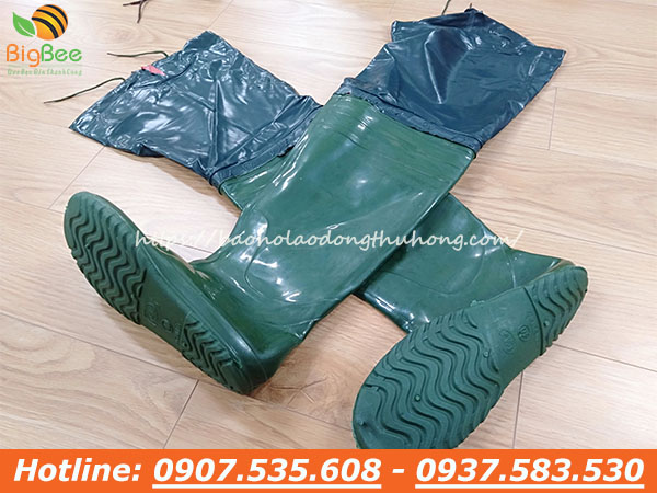 ủng cấy lội nước dày 2 lớp