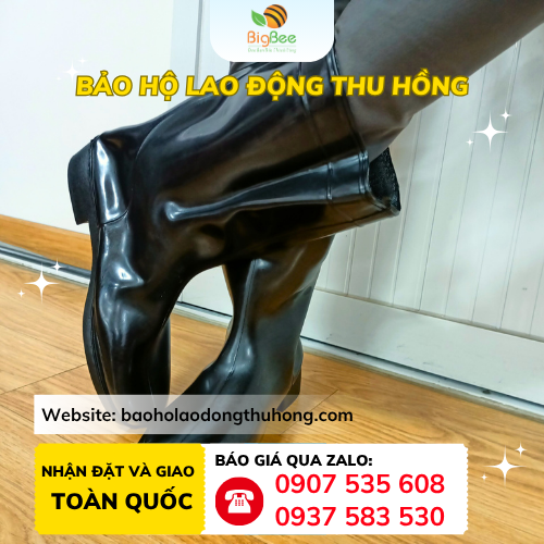 Ủng con voi đen Việt Thắng chống nước tốt Ủng con voi đen Việt Thắng chống nước tốt