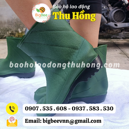 Ủng đi mưa cổ thấp đủ màu đủ size