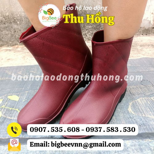 Ủng đi mưa cổ thấp Việt Thắng Ủng đi mưa cổ thấp Việt Thắng