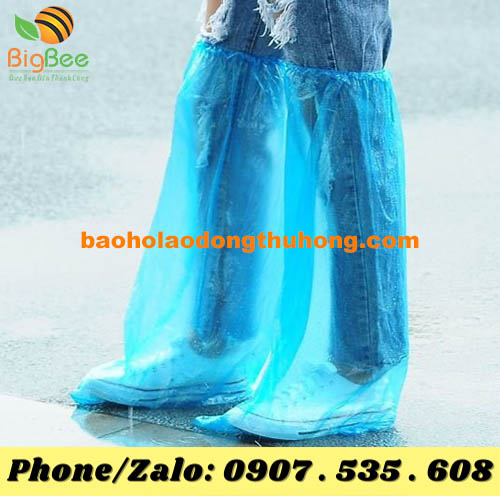 ủng đi mưa nilon cổ cao