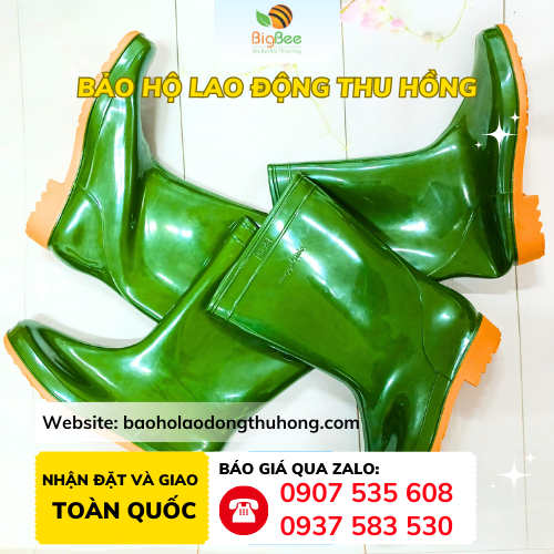 Ủng Hiệp Phước xanh rêu đủ size cho người lớn Ủng Hiệp Phước xanh rêu đủ size cho người lớn