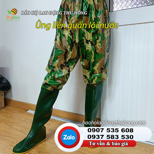 Ủng liền quần lội nước size 35-43 Ủng liền quần lội nước người lớn 03