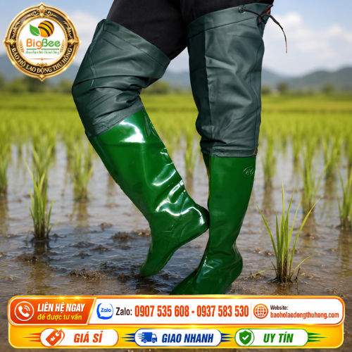 Ủng lội ruộng cao qua gối chống nước dùng hằng ngày Ủng lội ruộng cao qua gối chống nước dùng hằng ngày