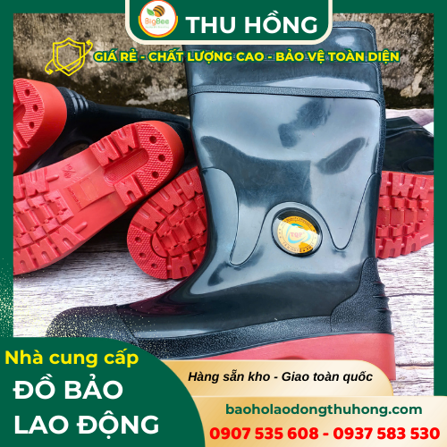 Ủng mũi thép TQP siêu cứng chống dập ngón Ủng mũi thép TQP siêu cứng chống dập ngón