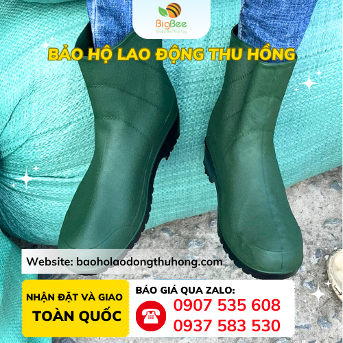 Ủng ngắn Việt Thắng Ủng ngắn Việt Thắng cổ thấp dễ mang