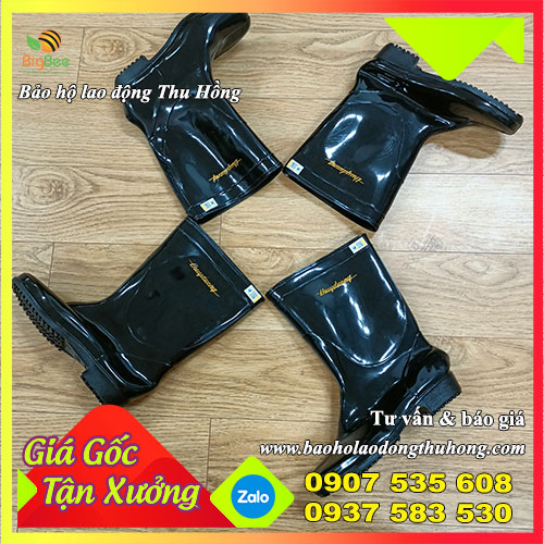 Ủng nhựa đen Thuỳ Dương chống nước Ủng nhựa đen Thuỳ Dương chống nước