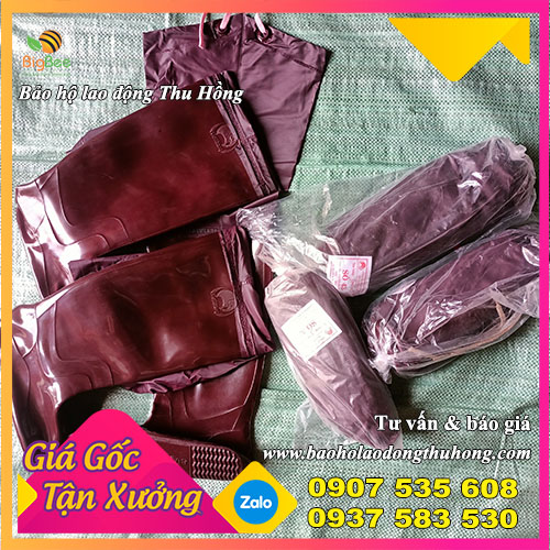 Ủng nhựa lội ruộng cổ cao chống thấm 2 lớp Ủng nhựa lội ruộng cổ cao chống thấm 2 lớp