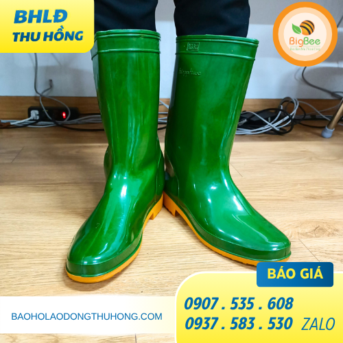 Ủng nhụa rêu Hiệp Phước cao cổ chống nước tốt Ủng nhụa rêu Hiệp Phước cao cổ chống nước tốt