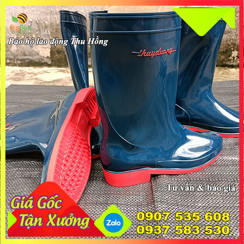 Ủng nhựa Thuỳ Dương màu xanh dương phân phối giá rẻ tại Thu Hồng Ủng nhựa Thuỳ Dương màu xanh dương phân phối giá rẻ tại Thu Hồng