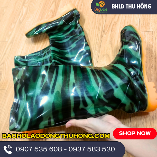 Ủng rằn ri bảo hộ lao động an toàn Ủng rằn ri bảo hộ lao động an toàn