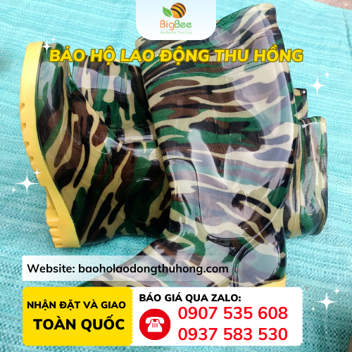 Ủng rằn ri đế vàng nổi bật Ủng rằn ri đế vàng nổi bật