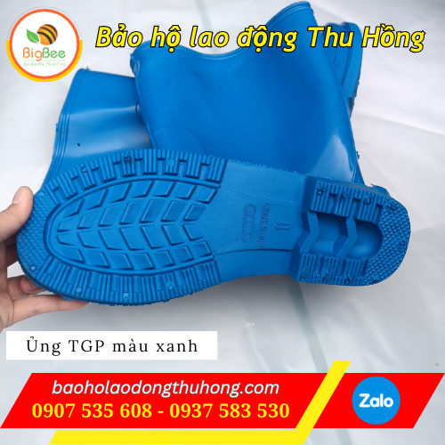 Ủng TGP màu xanh da trời size người lớn 02 Ủng TGP màu xanh da trời size người lớn 02