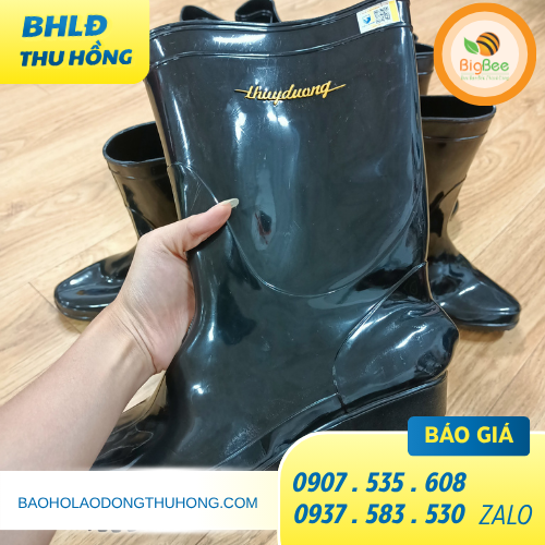 Ủng Thùy Dương đen bảo hộ công nghiệp Ủng Thùy Dương đen bảo hộ công nghiệp
