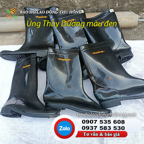 Ủng Thùy Dương màu đen Ủng Thùy Dương màu đen 03