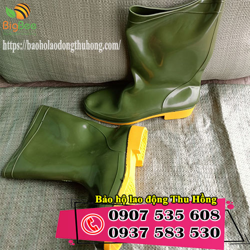 Ủng Tứ Gia Phát màu xanh rêu