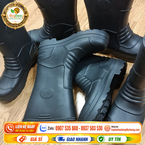 Ủng VAC nhựa EVA size 5 - 10 sẵn kho Thu Hồng Ủng VAC nhựa EVA size 5 - 10 sẵn kho Thu Hồng