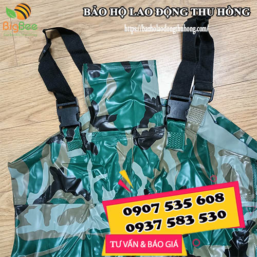 ủng yếm lội nước đi câu cá chống thấm nước