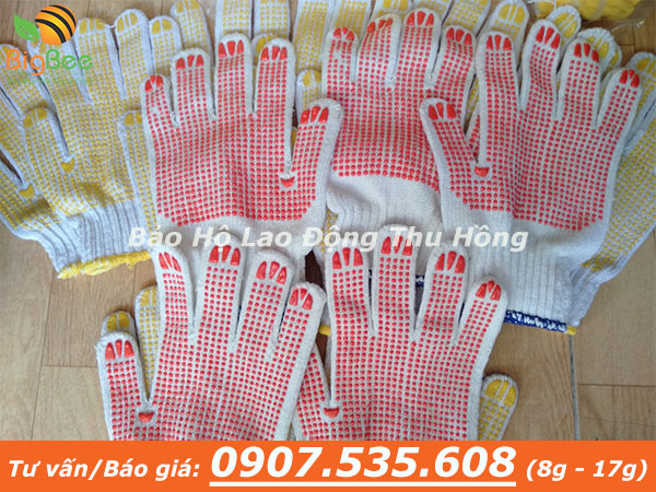 ưu đãi khi mua bao tay len phủ hạt nhựa của Thu Hồng